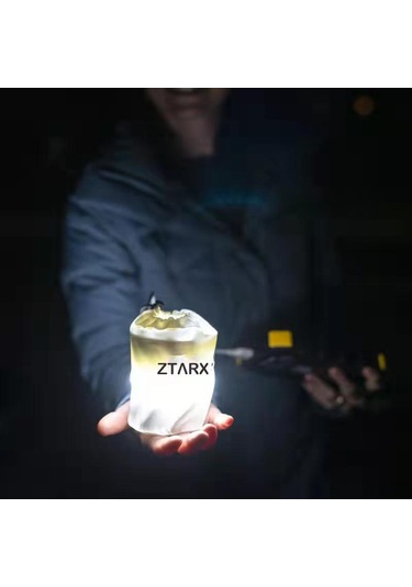 Reedark Ztarx Şişme Led Kamp Lambası - 250 Lümen, 5 Parlaklık Seviyeli, Usb Şarjlı, Mıknatıslı Balıkçı Ve Kamp Aydınlatması Yeşil