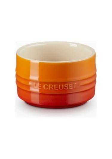 Le Creuset Seramik Ramekin, Istiflenebilir Lüks Sunum Kase Turuncu