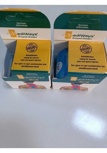 Kinesio Ağrı Bandı / Kinezyo Sporcu Bandı 5x5