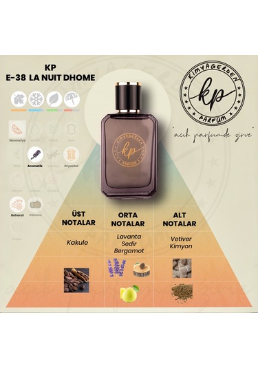 Kimyagerden E-38 Erkek Parfüm EDP 50 ML