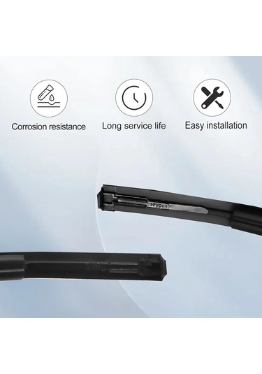 Springsun Toyota Yaris Sedan 2007-2011 Siyah Kauçuk Ön Ceiling Kenar Şeridi Sol L + Sağ R - Yağmur Ve Toz Engelleme, Dayanıklı Oto Aksesuarı