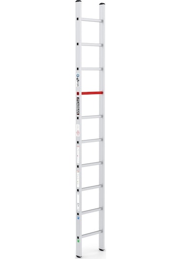 Çağsan T0030 10 Basamaklı Mono Tek Parçalı Alüminyum Merdiven