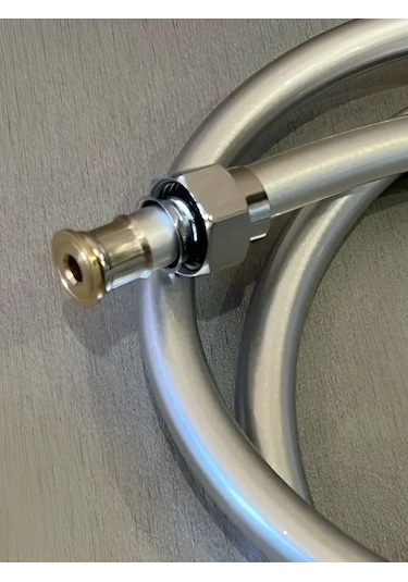 Savol Bide Hijyenik Duş İçin Güçlendirilmiş 1m Hortum 432155892 Gri