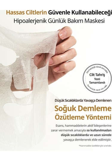 Pirinç Özlü, Cilde Aydınlık Görünüm Veren Yaprak Maske Goodal Rice Cera Moisture Mild Sheet Mask