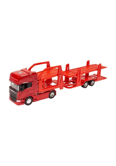 Welly Scania 1:64 Ölçek Metal Kafalı Araç Taşıyıcı Tır