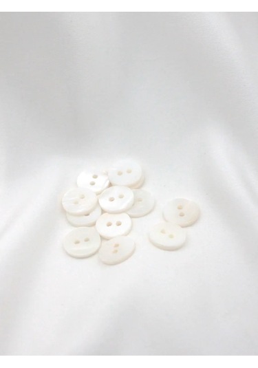 The New Button Doğal Deniz Kabuğundan Düğmeler 11 Mm 12 Adet 276352016