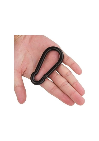 Ximistore9 8 Adet M8 Paslanmaz Çelik Ağır Duty Yaylı Kilitli Kanca 80mm Siyah - Makyaj, Kamp, Dağcılık Ve Dış Etkinlikler İçin Çok Renkli