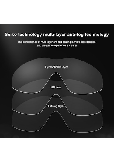 Jıehu Jh8208dmjs Büyük Çerçeve Su Geçirmez Ve Buğulanmaz Yüksek Çözünürlüklü Göz Koruma Yüzme Gözlüğü Duman Siyahı Çok Renkli