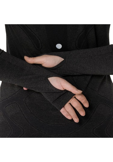 Asics Road Seamless Ls Top Kadın Siyah Uzun Kollu Tshirt 2012d290-001 Siyah