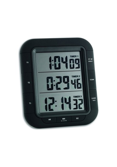 Tfa 38.2023 'Triple Xl' Üç Ekranlı Dijital Zamanlayıcı