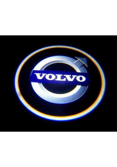 Volvo Araçlar İçin Pilli Yapıştırmalı Kapı Altı Led Log
