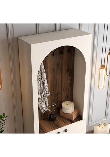 Palermo Portmanto K V105 - Krem / Lidya Krem / Lidya