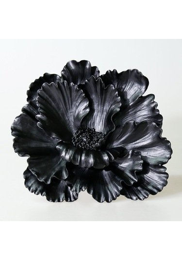 Açelya Dekoratif Çiçek Siyah