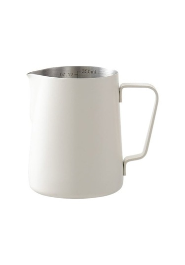 Dancemonkey Çelik Cezve Ölçekli 350ml 304 Paslanmaz Çelik Cezve