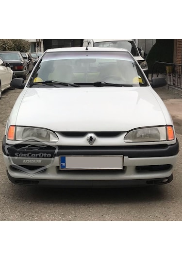 Renault 19 Europa 1994-2001 Uyumlu Üniversal Laguna Lip Esnek Ön Lip 2 Parça Tampon Altı Dil Karlık Ön Ek 00 Şüscaroto Aksesuar