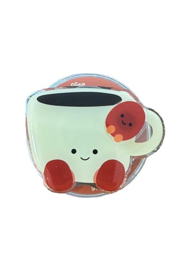 E2m Magsafe Telefon Tutucu Stand Bardak Beyaz Beyaz