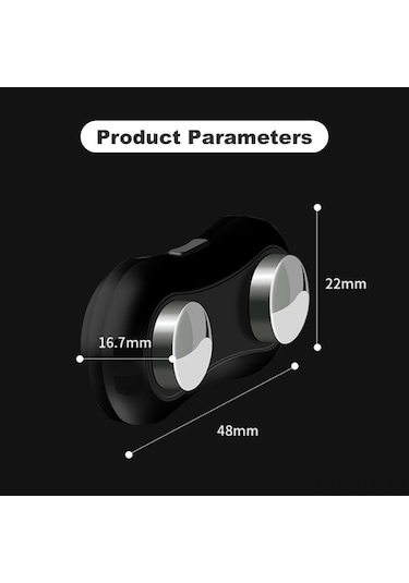 Pazly Taşınabilir Horlama Önleyici - Ems Stimülasyonlu Siyah Uyku Makinesi Siyah