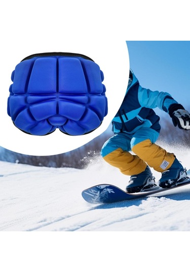 Suntek Kayak Koruyucu Donanım Butt Pad Kaykay Yetişkinler-mavi Mavi