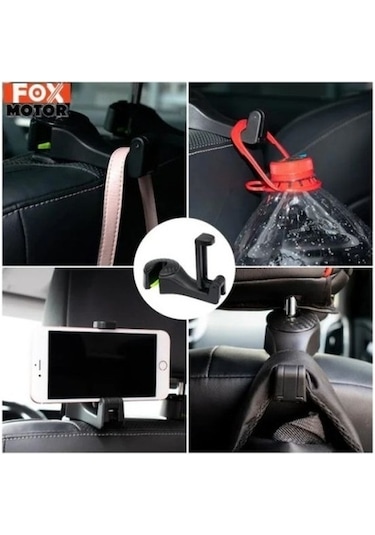 Oto Koltuk Arkası Telefon Tutucu Askılık