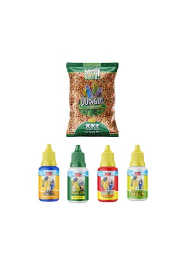 Purecanpati Muhabbet Kuşu Vitamin Mineral Deri Bakım Seti