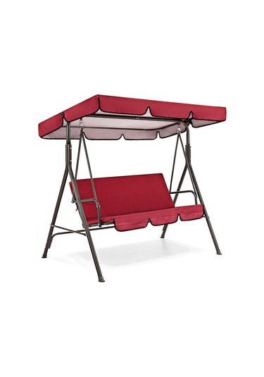 Suntek Magideal Su Geçirmez Salıncak Gölgelik Tente Seti Kırmızı