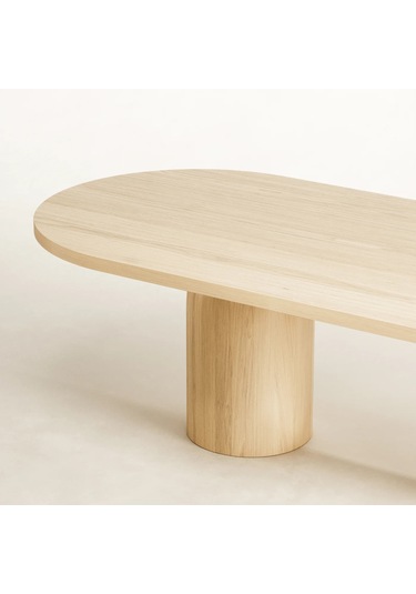 Majestica İtalyan Still Ahşap Yemek Masası 90x200 Naturel