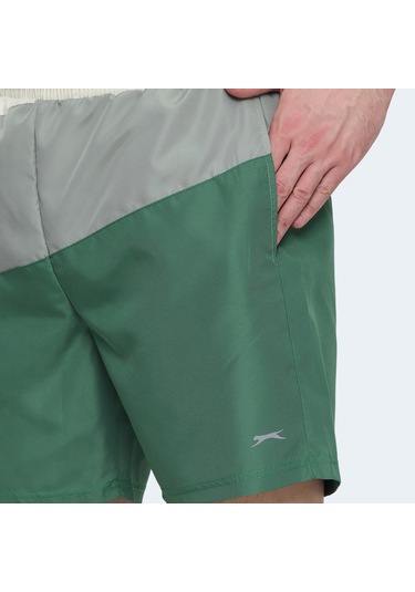 Slazenger ROHAN Erkek  Yeşil / Sarı Mayo