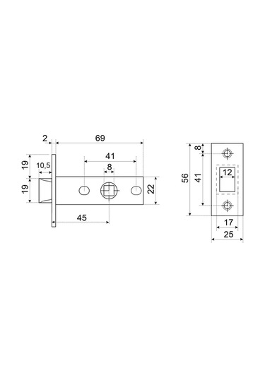 Allur İç Kapı Mandalı 174923350