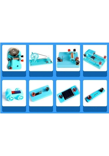 Fizik Deney Seti Elektrik Manyetizma Elektromanyetizma Taşıma Ve Saklama Çantası İle