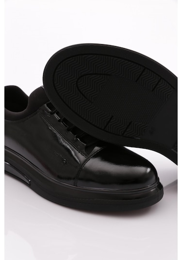 Dgn 2045 Erkek Düz Taban Sneaker 2045-2285-R1645 Siyah