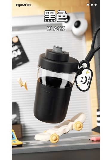 Aurora Yüksek Sıcaklıga Dayanıklı Cam Anti-kaşlama Kabıkapağısu Bardağıfiltresi Pembe