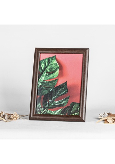 10x15 Ayaklı Kahverengi Resim Fotoğraf Çerçevesi