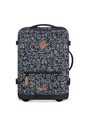 Cabaıa Cabaia Amiens Soft Suitcase Unisex Tekerlekli Valiz Orj Çok Renkli