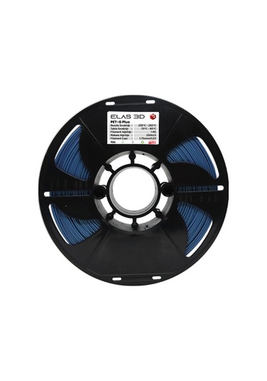 Elas Pet-g Plus Filament Sedefli Mavi 1.75mm 1kg