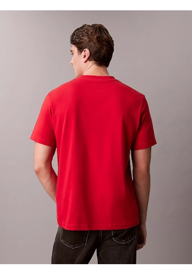 Erkek 20s Calvin T-shirt Kırmızı