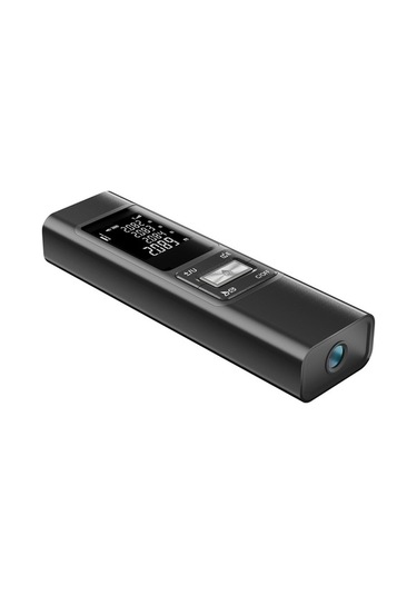 Pazly S40 40m Taşınabilir Lazer Mesafe Ölçer - Elde Kullanım İçin Siyah Telemetre