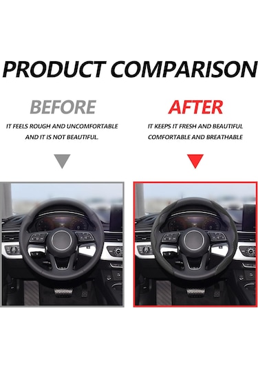 Reedark Karbondioksitli Sürgü Körüğü Kılıfı, Kaymazsız Bölümlü Tasarım, Evrensel Uyumlu, 2 Adet, Araç İç Donanımı Erişkinleri İçin Siyah