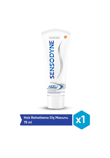 Sensodyne Hızlı Rahatlama Beyazlatıcı Diş Macunu 75 ML