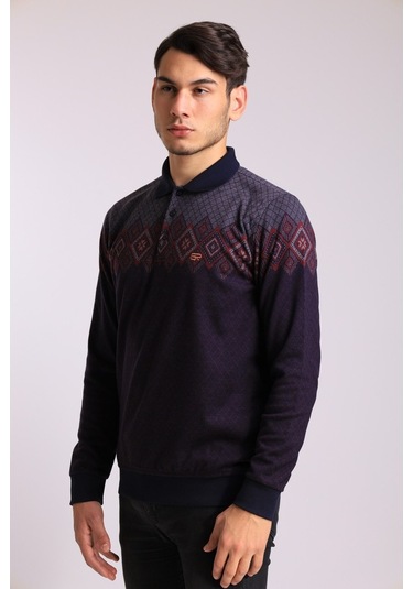 Bearraybon Erkek Triko Kazak Lacivert (504886297) Lacivert