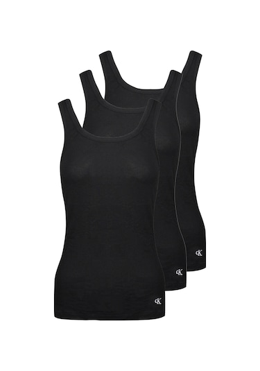 Calvin Klein Calvın Kleın Kadın 3 Lü Atlet Qs7493-9h1 Siyah