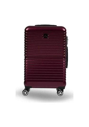 Wixon Travel Valiz,1811 M , Bordo Çok Renkli