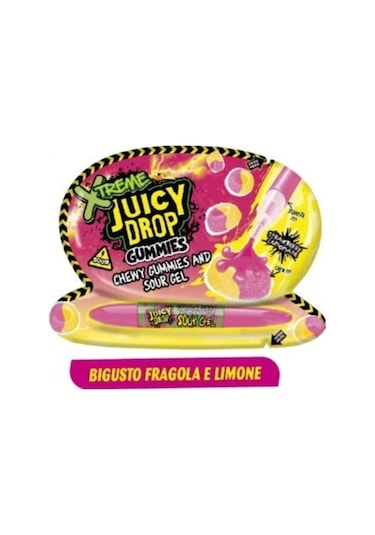 Juicy Drop Gummies Strawberry Lemon 57 Gr.
