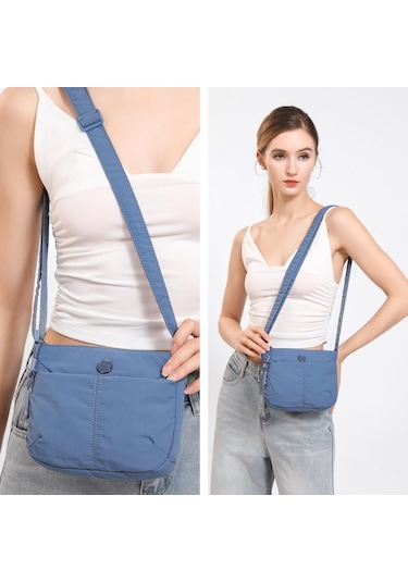 Smart Bags Mikro Poly Kumaş Postacı Kadın Çantası 3340 Mint