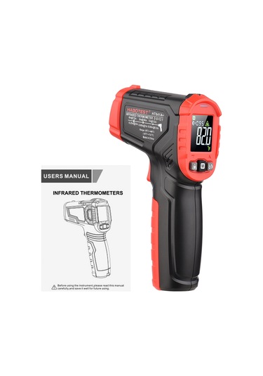 Habotest Ht641a+ Kızılötesi Termometre -58 752 Temassız Siyah & Kırmızı
