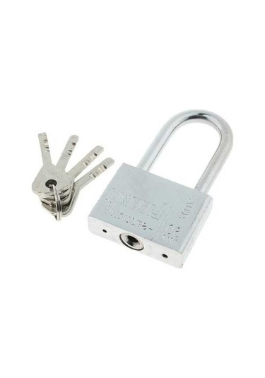 Besthome1 Suntek Metal Güvenlik Kilidi, Anahtarlı, Uzun-kısa Boy, 60x103mm