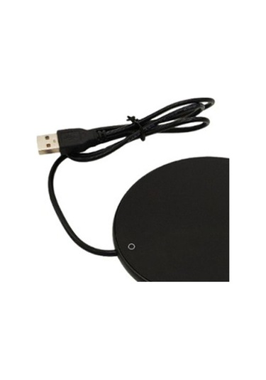 Ulzyvf Createtech Usb Siyah Pedi Kahve Isıtıcı, Gri Fincanı Elektrikli Ambition - Ox, Taşınabilir Masada Kullanım İçin Pratik - Siyah Gri - Siyah