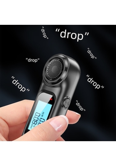 Pazly Yüksek Usb Üfleme Test Temassız Sürüş Şarj Sarhoş Nefes Lcd Konsantrasyon Hassasiyetli Ekran Dedektörü Cihazı Breathalyzer Am01 Alkol Uu