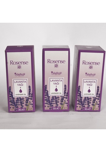 Rosense Lavanta Yağı 30ml 3 Adet