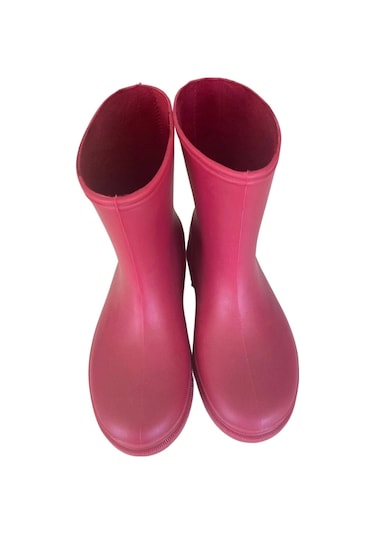 Belix Bahçe Ve Yağmur Renkli Çocuk Çizmesi 26-35 Pembe Pembe