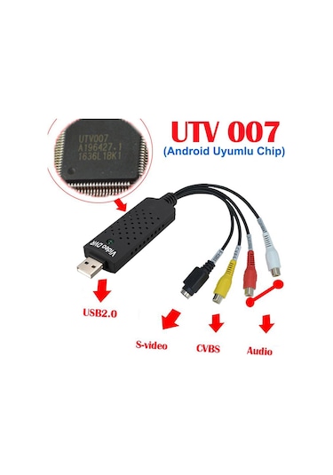 Gplus Video Dvr Dc60 Utv007 Usb 2.0 Vhs Hi8 Video Capture Card